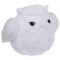Мягкая игрушка ABtoys Сова белая полярная, 20 см, белый