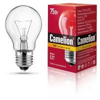 Лампа накаливания Camelion 7278, E27, A50, 75Вт, 2700 К