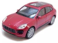 Легковой автомобиль Welly Porsche Macan Turbo (43673) 1:38, 11 см