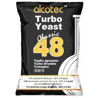 Дрожжи спиртовые Alcotec 48 Classic Turbo, 1шт. 130 гр