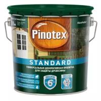 Пропитка восковая для древесины Pinotex Standard (2,7л) бесцветный и под колеровку