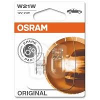 Лампа автомобильная Osram W21W (W3x16d) (бл. 2шт) 12V, 7505-02B