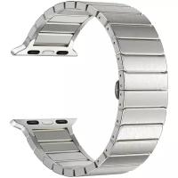 Lyambda Ремешок из нержавеющей стали Canopus для Apple Watch 42/44 mm, Silver