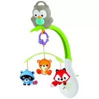 Электронный мобиль Fisher-Price Лесные друзья CDM84, белый/зеленый