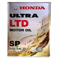 Синтетическое моторное масло Honda Ultra LTD 5W-30 SP, 4 л, 4 кг, 1 шт