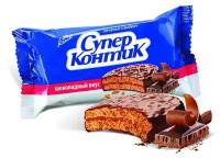 Печенье-сэндвич Konti Супер-Контик шоколадный вкус, 100 г х 50 шт