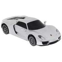 Машинка на радиоуправлении Rastar Porsche 918 Spyder (арт.71400), 1:24(19см), серебристая