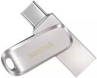 Флеш-накопитель (флэшка) SanDisk USB 3.2 Gen 1 256 ГБ Ultra Dual Drive Luxe Type C/Type A