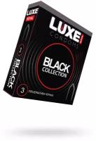 Черные презервативы LUXE Royal Black Collection - 3 шт