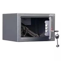 Сейф Aiko TT-170 пистолетный мебельный для дома офиса, ключевой замок, 170х260х230 мм