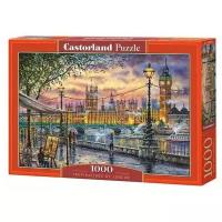 Пазл Castorland Inspirations of London (C-104437), 1000 дет., 47х68х5 см, лиловый