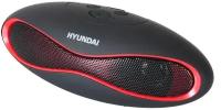 Портативная акустика Hyundai H-PAC100, 3 Вт, черный