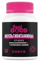 Мультивитамины FeelGOOD с пребиотиком и лизином для щенков, таблетки, № 140