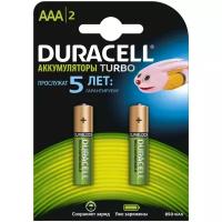 Аккумулятор Ni-Mh 850 мА·ч 1.2 В Duracell Recharge AAA/Turbo AAA/HR03