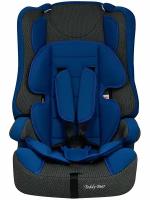 Автокресло группа 1/2/3 9-36 кг Teddy Bear 513 RF DEEP BLUE+BLACK DOT