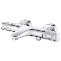 Смеситель для ванны Grohe Grohtherm 1000 Performance 34779000 поворотно-нажимной с термостатом