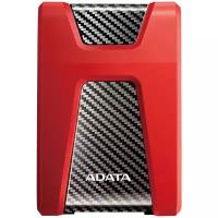 1 ТБ Внешний HDD ADATA DashDrive Durable HD650, USB 3.2 Gen 1, красный