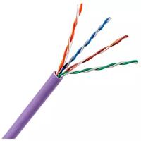 TWT UTP CAT5e нг(А)-LS, IEC 60332-3 (TWT-5EUTP-NGLS), 305 м, фиолетовый