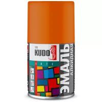 Аэрозольная алкидная краска Kudo KU-1019.2, 140 мл, оранжевая