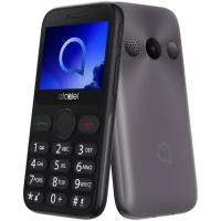 Телефон Alcatel 2019G, 1 micro SIM, серый металлик