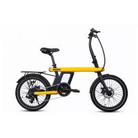 Электровелосипед Bear Bike Vienna (2021) 20 Желтый (150-185 см)