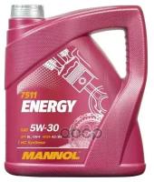 MANNOL Масло Моторное Mannol Energy 5w-30 4 Л 7017