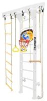 Шведская стенка Kampfer Wooden Ladder Wall Basketball Shield, №6 Жемчужный Стандарт белый