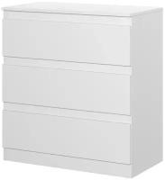Комод НК-мебель Штерн Т-3, размер: 78.2х43.3 см, цвет: белый