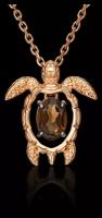 Подвеска PLATINA jewelry из золота 585 пробы с раухтопазом