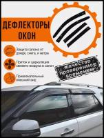 Дефлекторы окон DongFeng Fengshan H30 Cross 2011 / S30 2011 EuroStandart Cobra Tuning DE30111