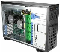 Сервер Supermicro SuperServer SYS-740A-T без процессора/без ОЗУ/без накопителей/количество отсеков 3.5