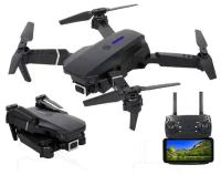 Дрон с камерой Z50 WiFi / Квадрокоптеры с камерой на радиоуправлении / Квадрокоптер с камерой / Квадрокоптеры для детей черный