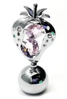 Миниатюра Crystocraft Клубничка с кристаллами Swarovski U0124-055-CPI