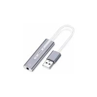 Адаптер для подключения гарнитуры USB to Audio jack 3.5 mm (4-pole) | ORIENT AU-04PL