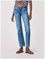 Джинсы женские, Pepe Jeans London, артикул: PL204159, цвет: голубой (VY9), размер: 31/32