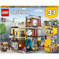 LEGO® Creator 31097 Таунхаус, зоомагазин и кафе