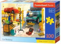 Пазл Castorland Premium Автомобильная мастерская, 100 деталей B-111206