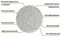 Грунт пеностекло для растений гранулированное Гидротон Фактура фр 2-4мм 3,5л