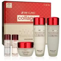 Подарочный набор с коллагеном для ухода за кожей лица 3W Clinic Collagen skin care