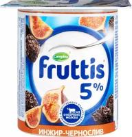 Fruttis йогуртный продукт инжир чернослив малина земляника, 5%, 115 г