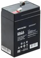 Аккумуляторная батарея Pitatel HR4.5-6 для ИБП, детского электромобиля, мотоцикла, опрыскивателя, эхолота, AGM VRLA 6V 4.5Ah