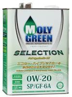 Масло моторное 0W20 Moly Green Selection SP/GF-6A