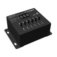 Контроллер SMART-DMX-CONSOLE-DIN (5-12V, 6CH, XLR3) (Arlight, IP20 Металл, 5 лет)