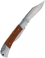 Нож складной туристический Мичман с деревянной ручкой