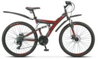 Горный (MTB) велосипед Stels Focus MD 21-sp 26 V010 (2020) 18 черный/красный (требует финальной сборки)