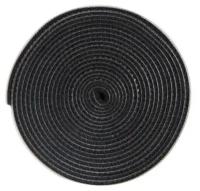 Baseus / Органайзер лента-стяжка для проводов / держатель для проводов на липучке / 3м черный / Colourful Circle Velcro strap