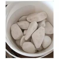 Камни для бани Кварц галтованный 4-8 см упаковка 10 кг