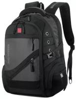 Школьный рюкзак мужской с отделением для ноутбука 15,6 дюйма Rittlekors Gear RG1418 серый