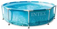 Каркасный бассейн Intex Metal Frame 305х76 см 'Beachside' 4485 л