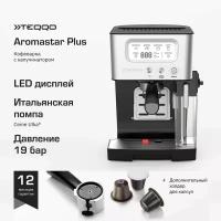 Рожковая кофеварка с автокапучинатором Teqqo Aromastar Plus